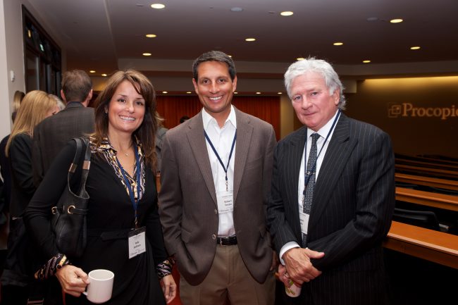 Attendees at business Meeting